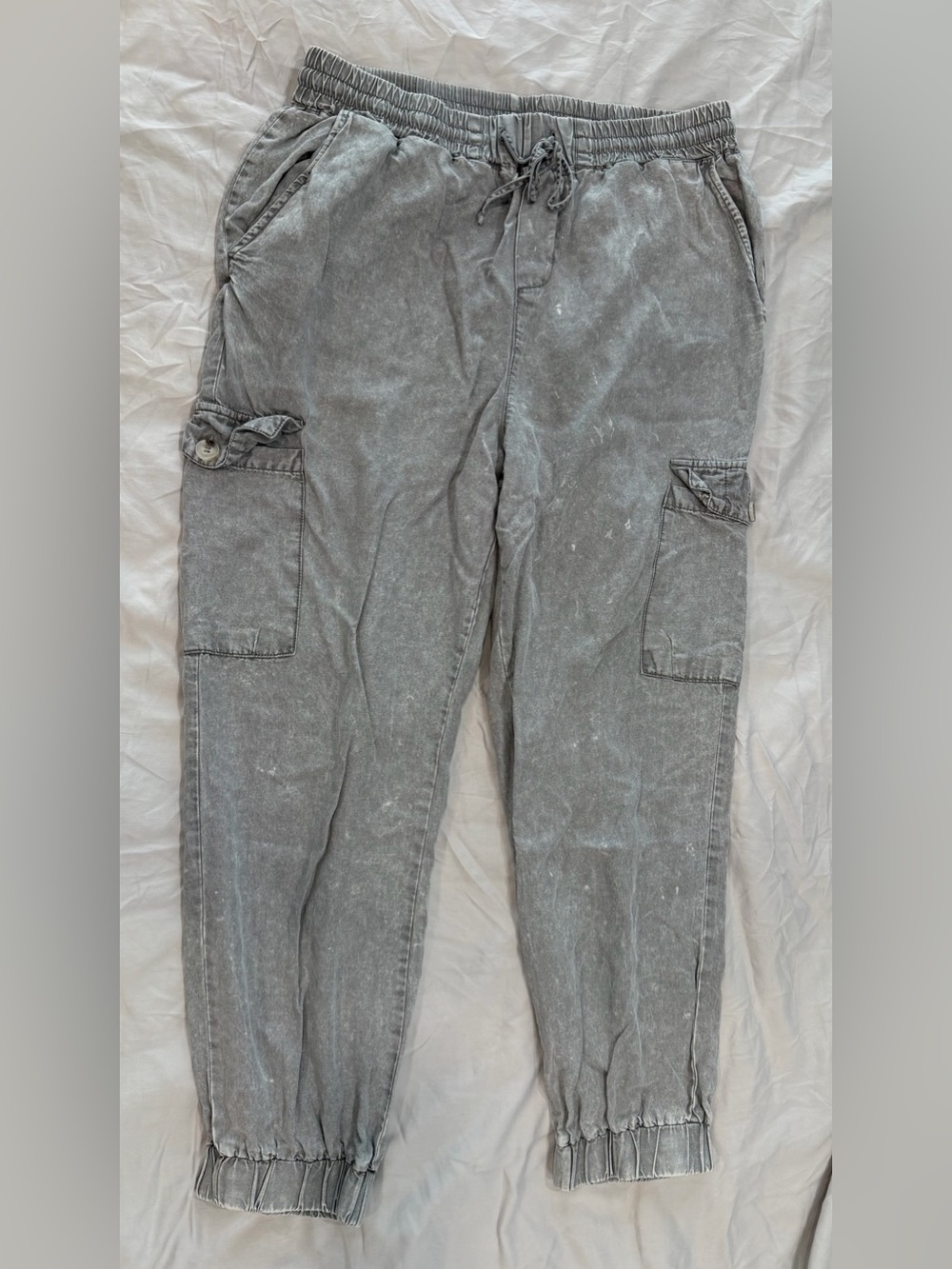 Women's DRESS FORUM Washed Jogger Cargo Pants